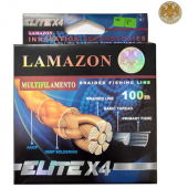 Linha Multifilamento Elite X4 Lamazon 100m