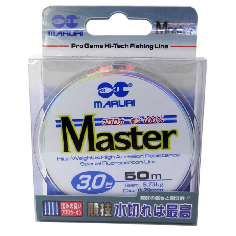 Linha Maruri FluorCARBON Master 50m 0,25