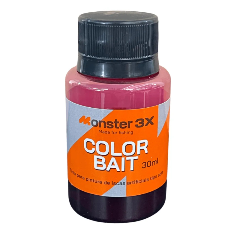 Tinta Color Bait 30ml Vermelho Monster 3x
