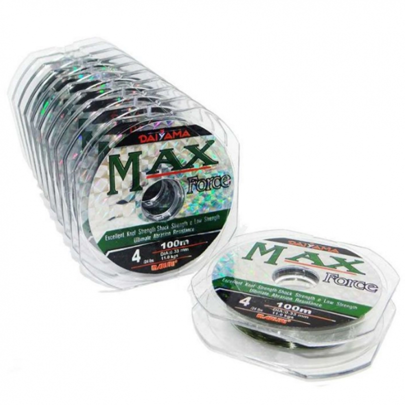 Linha Monofilamento Dayamar Max Force 100m 0,40