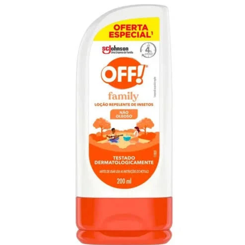 Loção Repelente Off Family 200ml