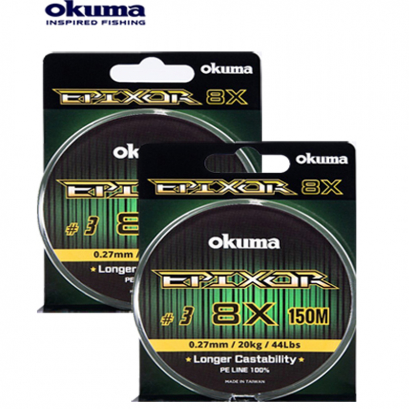 Linha Okuma Epixor 8X 150MTS 0,30