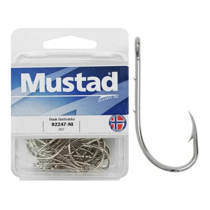 Anzol Mustad Beak Baitholder Nº 3/0 - 25 Pçs