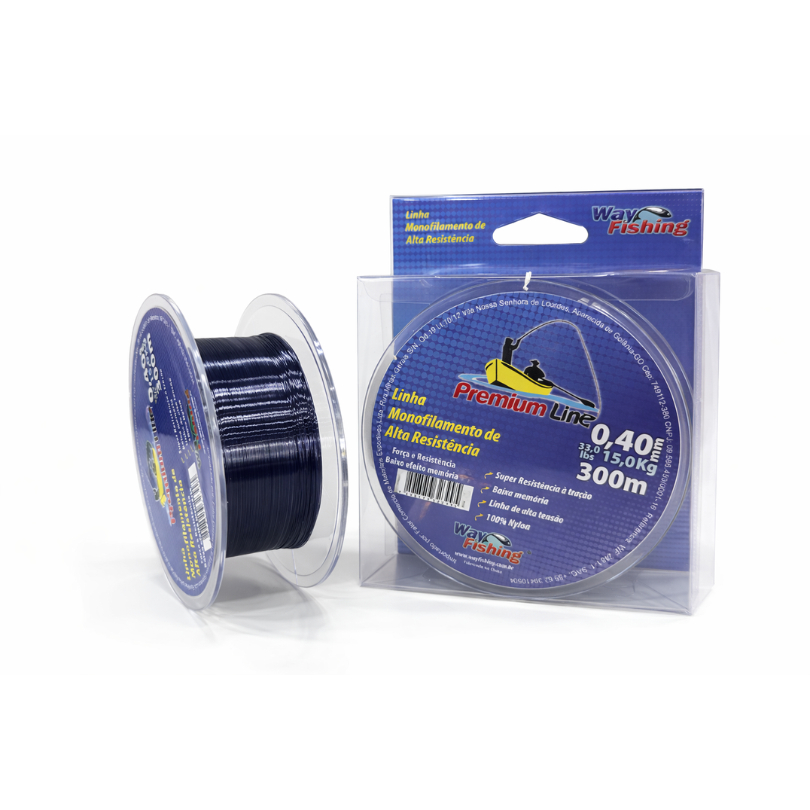 linha premium line way fishing 300 m