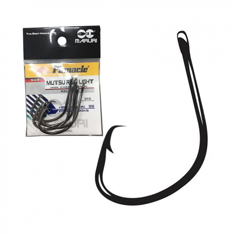 ANZOL PINNACLE MUTSU RING LIGHT BLACK 1/0