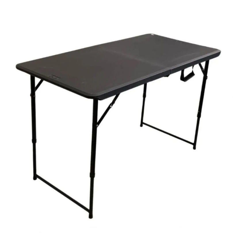 Mesa Dobrável Camper 120 Cm Preta Kala