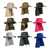 CHAPEU COM ABA TECIDO COMUM PROTETOR 