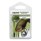 Anzol Pesca Crown Koiso Black Número 22 - 5 Un