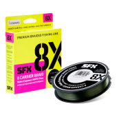 Linha de Pesca Multifilamento Sfx 8x 0.37mm 270 Metros 56,32lb 25.6kg Verde