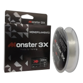 Linha Monofilamento Monster 3x 0,37mm - 300m