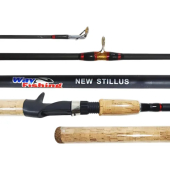 Vara Pesqueiro Carretilha Stillus 2,13m 20-40lb Inteiriça 