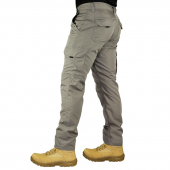 CALÇA CARGO POLY RIP STOP TATICA MASCULINO CINZA 40 ao 48