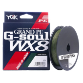 Linha Pesca Multifilamento YGK G-Soul WX8 Grand PE 8 Fios 300m Verde