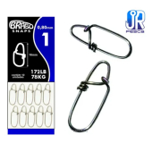 Snap Unilock Aço Inox 0,8mm Nº10 Peças - Jr Pesca