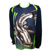 CAMISETA MASCULINA PROTEÇÃO SOLAR UV LÍDER CACHARA